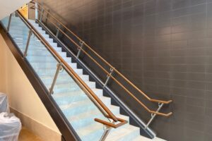 2024 4 30 Glass stair railing2